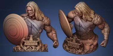 3D model Winter Soldier (STL)
